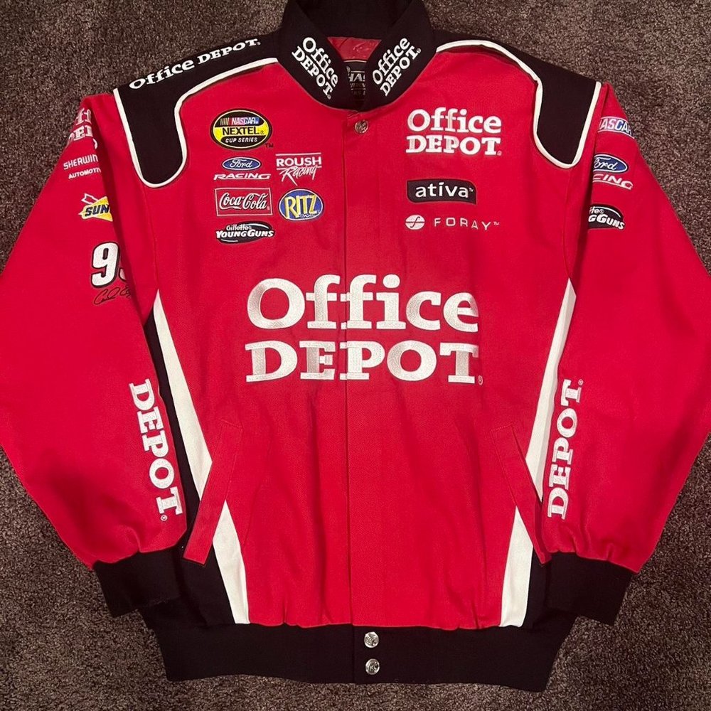 NASCAR Chase Authentics Drivers Line Carl Edwards Racing Jacket